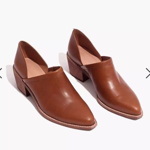 Madewell The Brady Lowcut Bootie in English Saddle